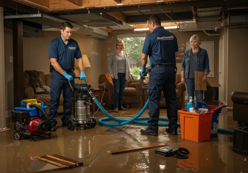 Basement Water Extraction and Removal Techniques process in Wedgefield, FL